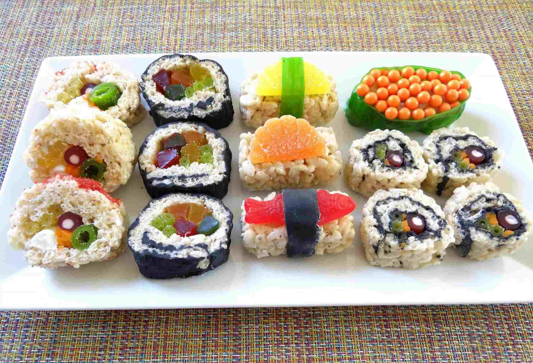 Sushi hack: This layered sushi makes perfect bite-sized hors d'oeuvres